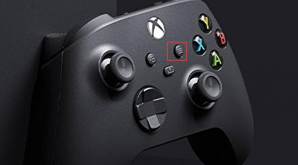 Xbox menu button