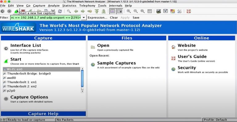 how to use wireshark to get ip from skype