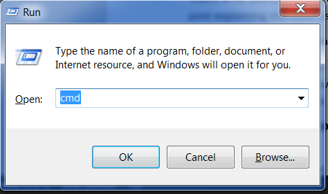Windows 10運行CMD
