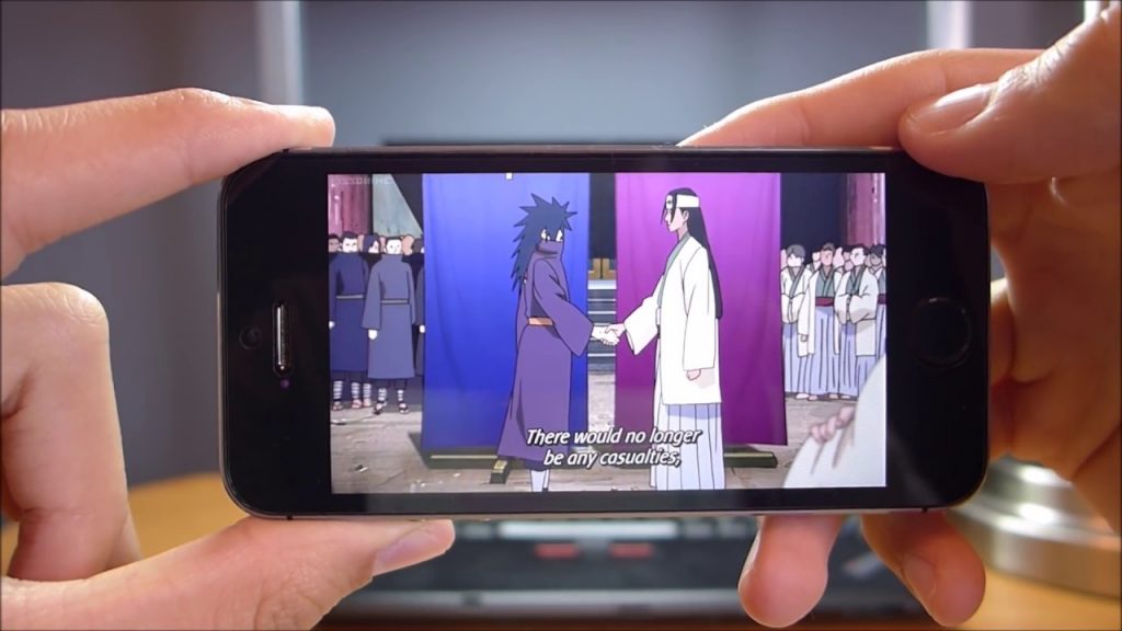 watch anime on different device