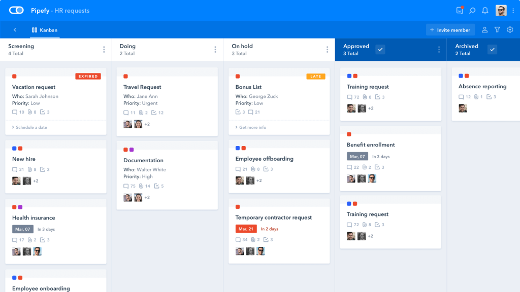 Pipefy Project Management Systems