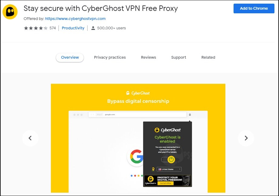 Stay Secure with CyberGhost VPN Free Proxy