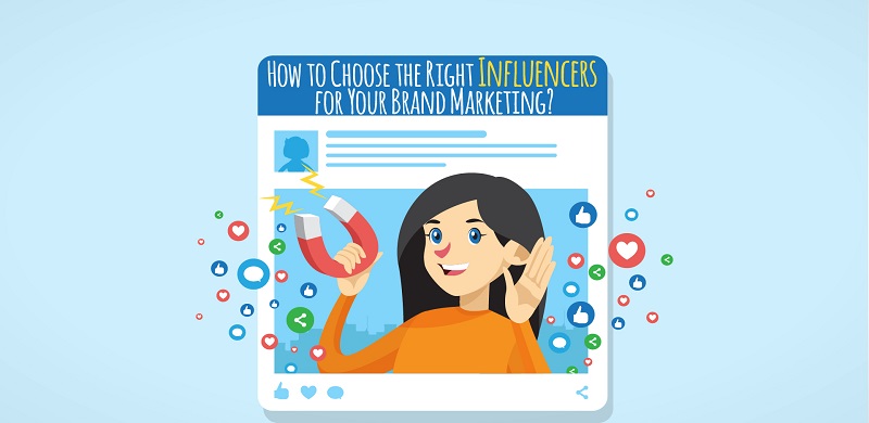 Choosing the right influencer for brand