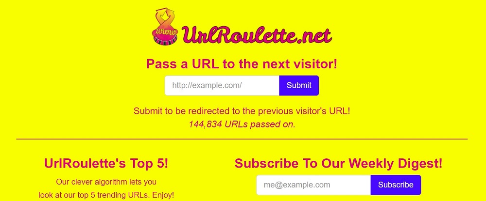 URL Roulette