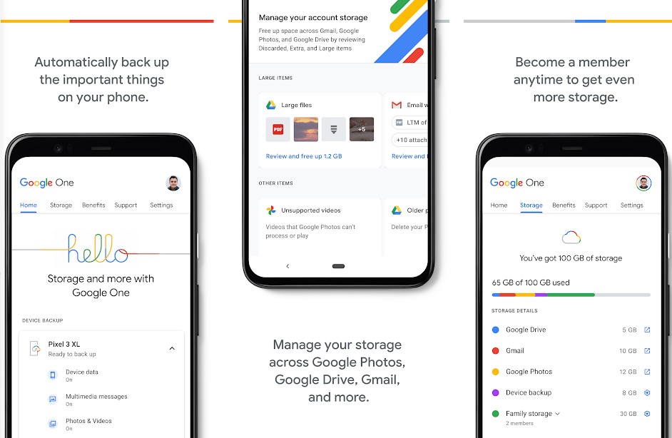 Google One from Play Store