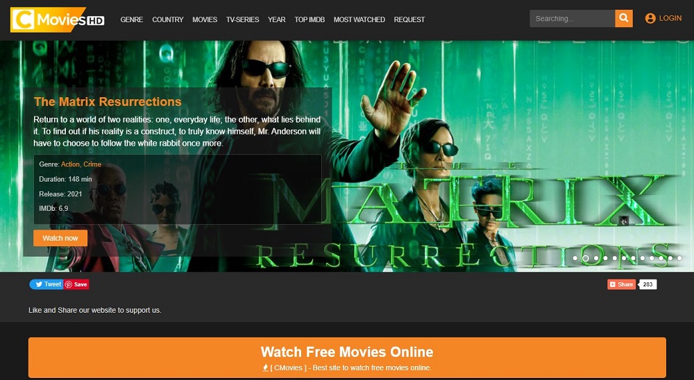 CMovies overview