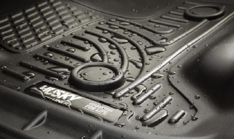 Maintaining the rubber floor mats