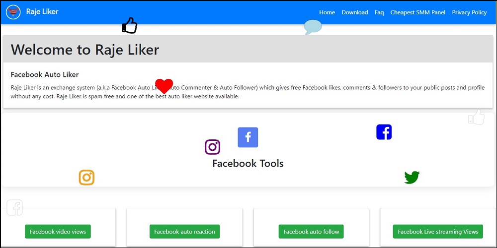 Raje Liker for Facebook Auto Liker