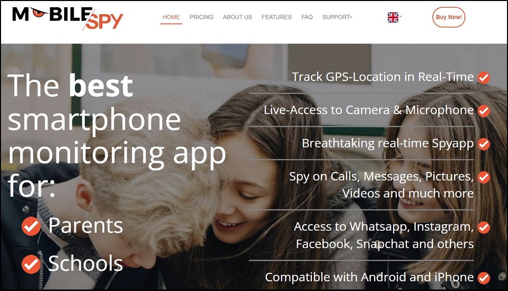 MobileSpy apps overview