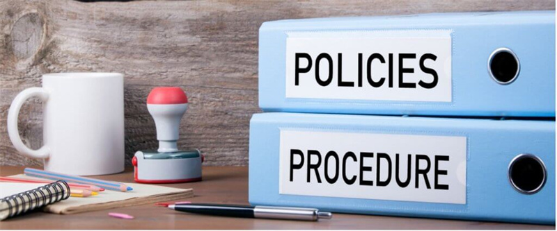 Reviewing your policies and procedures regularly