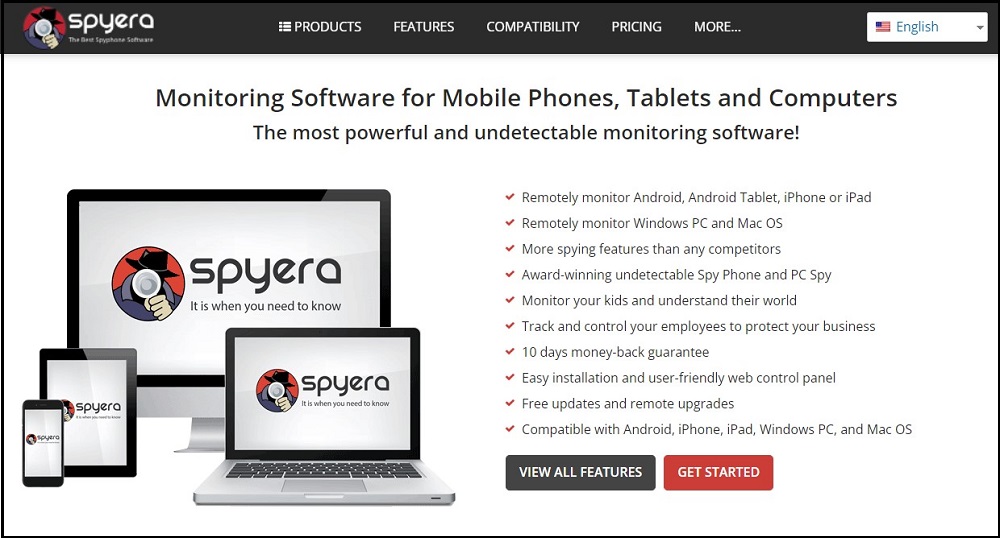 Spyera apps overview