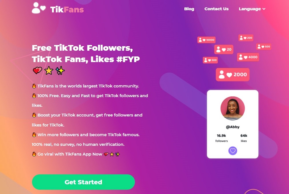 TikFans app overview