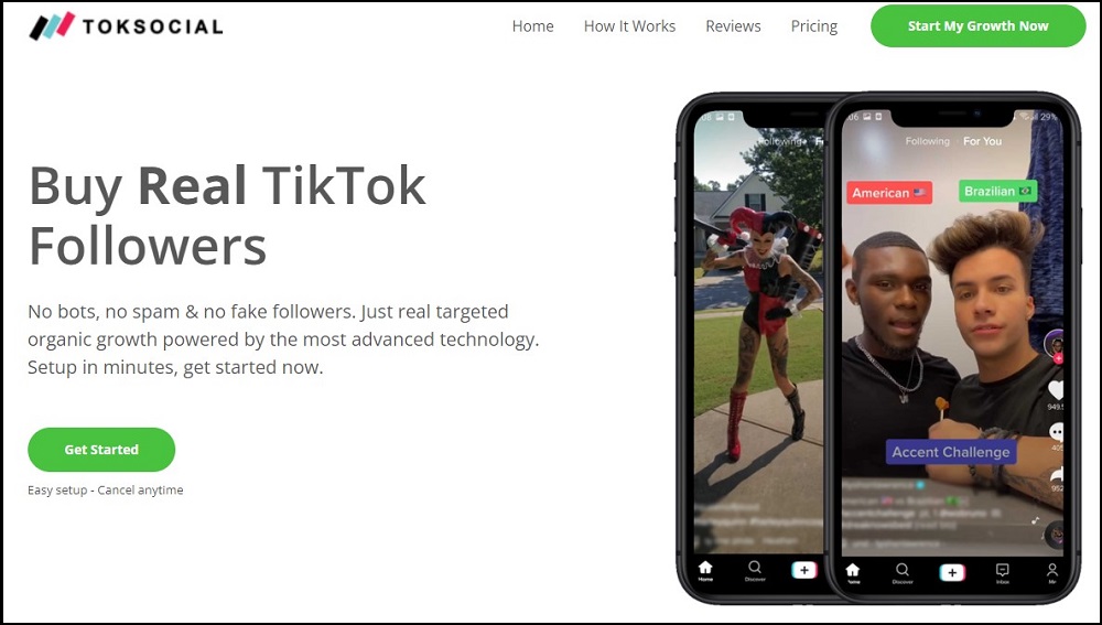 TokSocial app overview