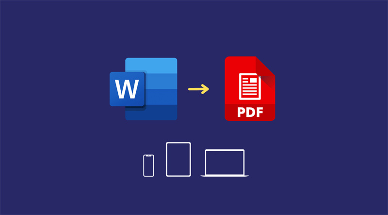 How to Convert Word to PDF File on Windows
