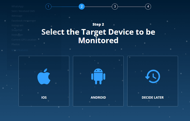 Select the device