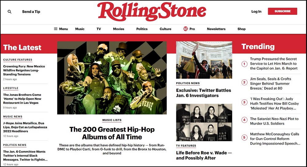 The Rolling Stone overview