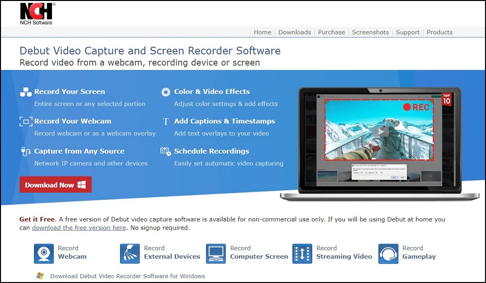 Debut Video Capture Software Overview