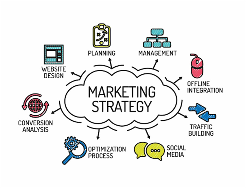 Develop a marketing strategy for the website