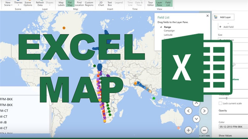 How to Use Your Excel Data Points to Develop an Interactive Map