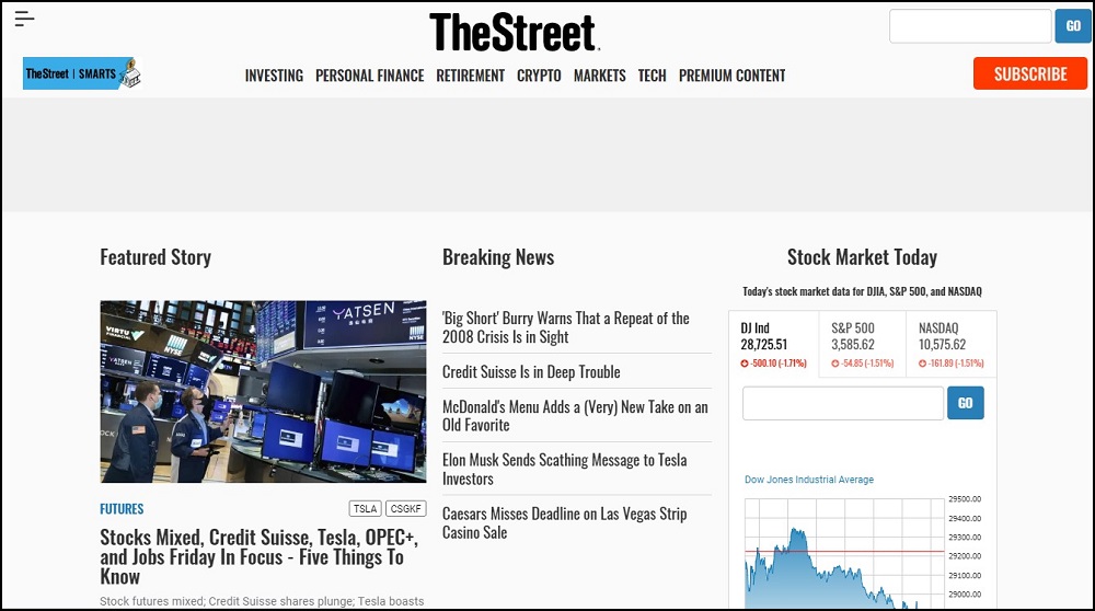 TheStreet overview