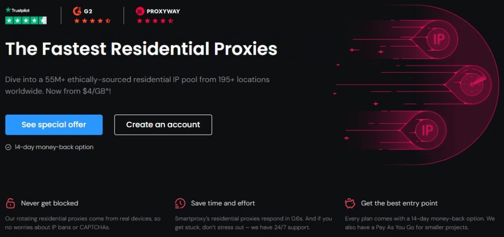 Smartproxy Fastest Residential Proxies