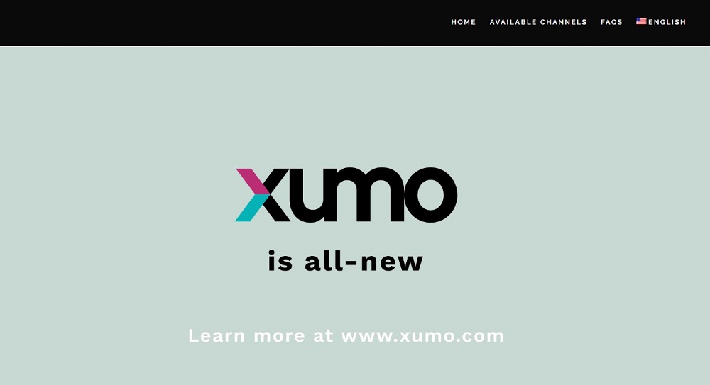 XUMO Homepage