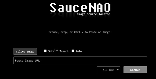 SauceNAO official website