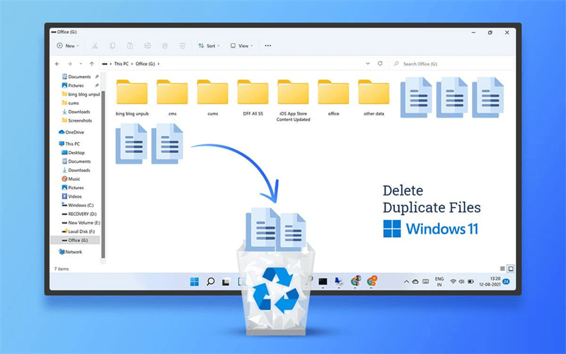 Get rid of duplicate files