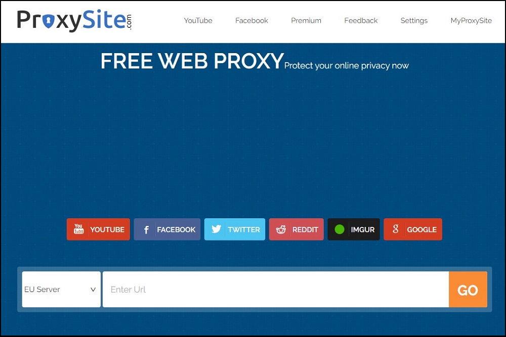 ProxySite Homepage