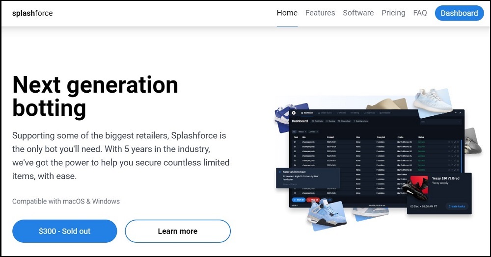 SplashForce Homepage