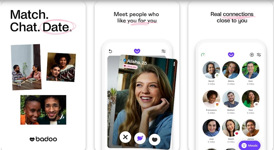 Badoo Tinder Alternatives apps Download from Play Store