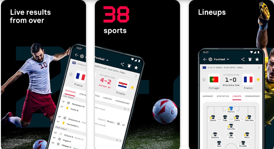 FlashScore Sporting Apps Download from Play Store