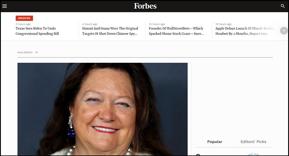 Forbes for Unbiased News Source