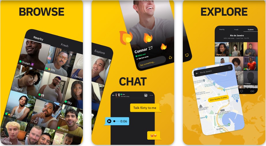 Grindr Tinder Alternatives apps Download from Play Store