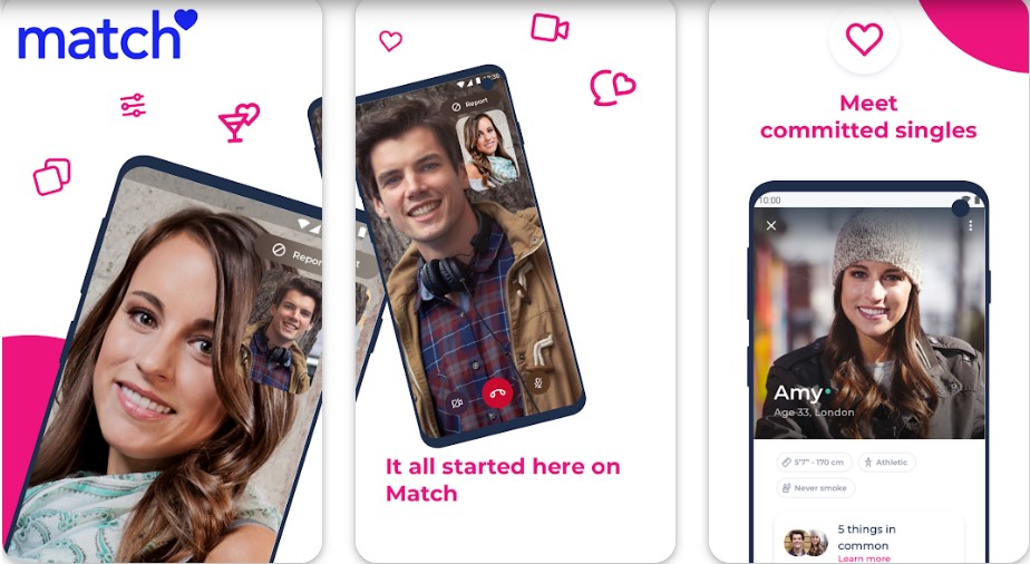Match Tinder Alternatives apps Download from Play Store