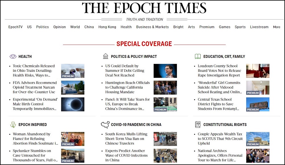 The Epoch Times Overview