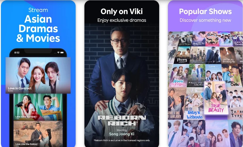 Viki apps from Play Store
