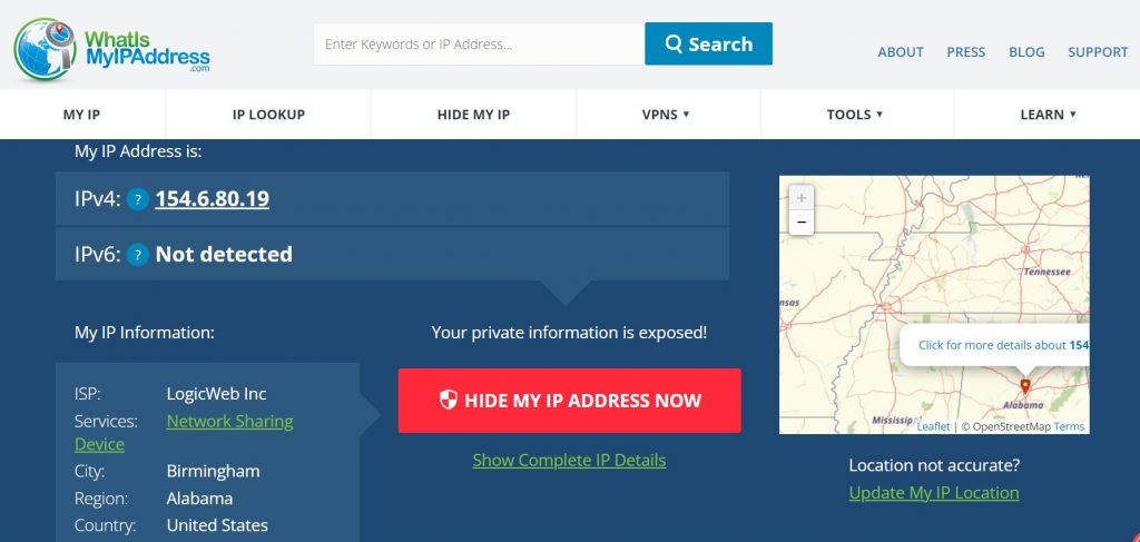 Verify Whether Your IP Address is Dynamic