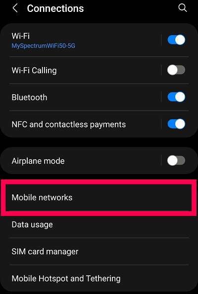 mobile Network