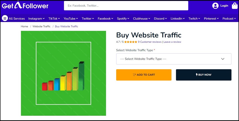 Get A Fllower for Buy Website Traffic