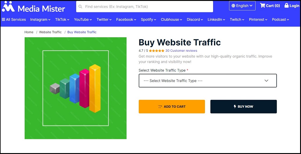 Media Mister for Buy Website Traffic