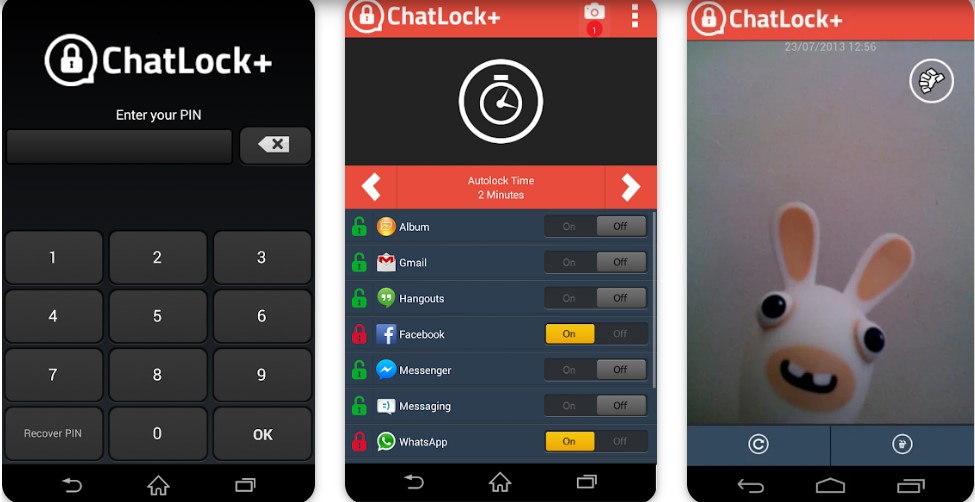 Messenger and Chat Lock Apps from Play Store