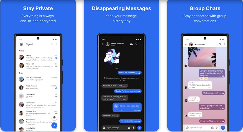 Silence Private Messenger Apps from Play Store