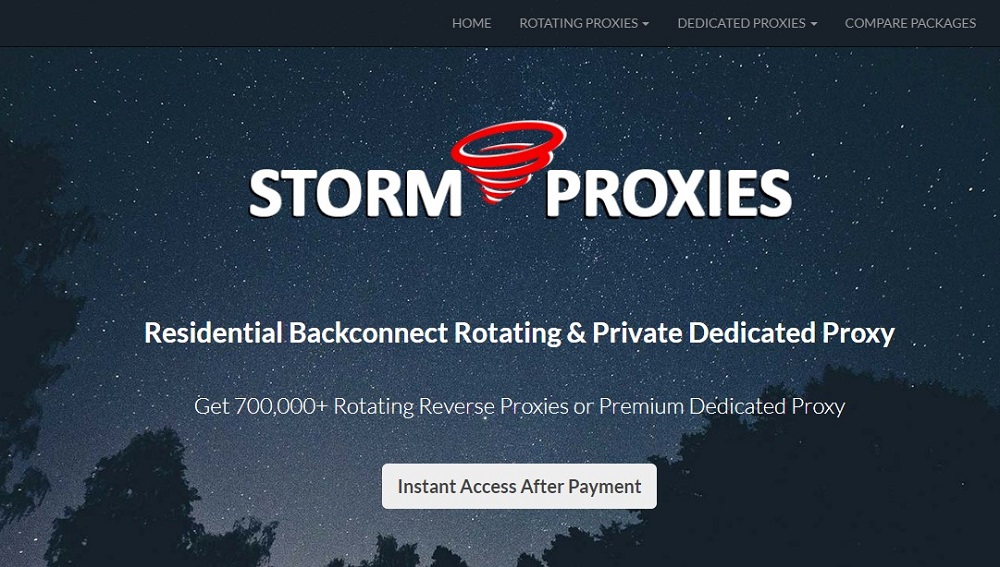 Stormproxies for Traffic Bot
