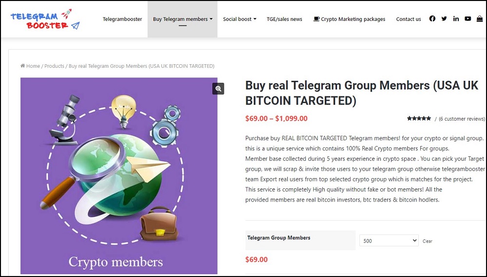 Telegram Booster for Buy Telegram Members