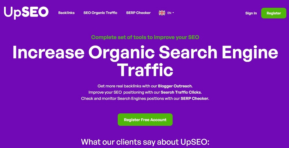 UPSEO for Traffic Bot