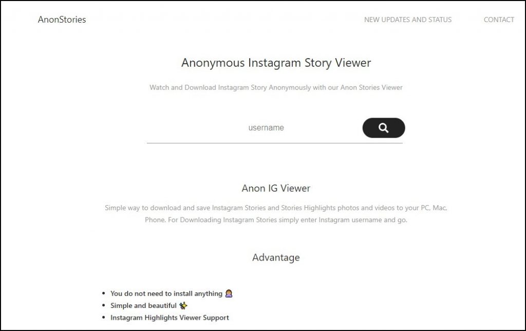 AnonStories for Dimpor Alternatives