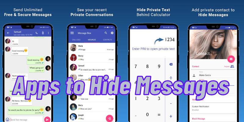 Apps to Hide Messages