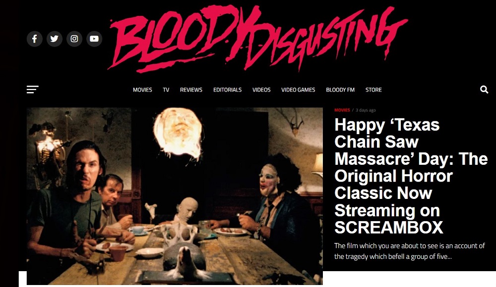 Bloody Disgusting Overview