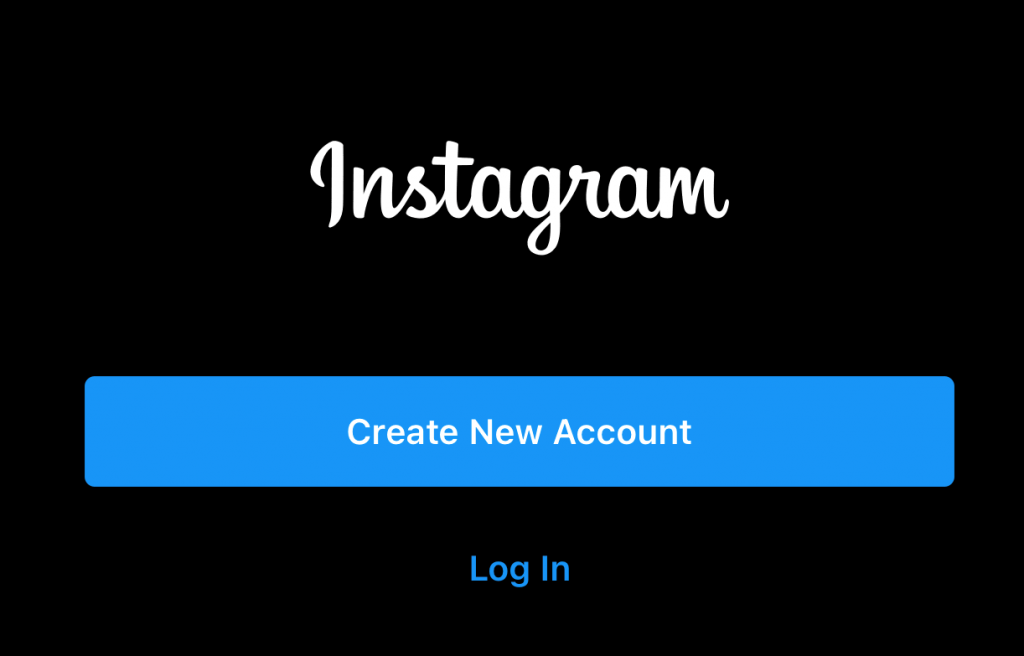 Creating a New Instagram Account